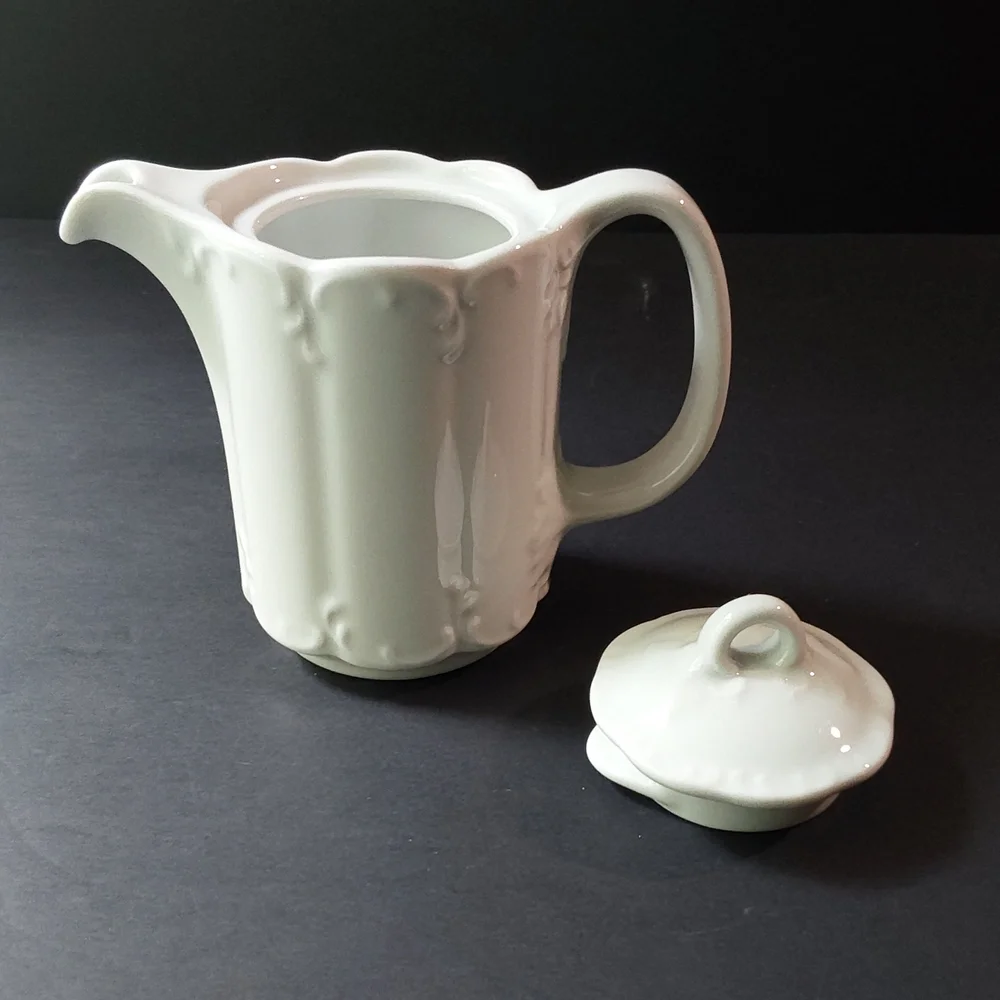 VTG Rosenthal White Porcelain Monbijou Creamer w Lid - Picture 3 of 7
